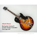 Hollow Body Electric/ Sunburst Color/ Precise F Holes/ Afanti Electric Guitar (AES-195)
